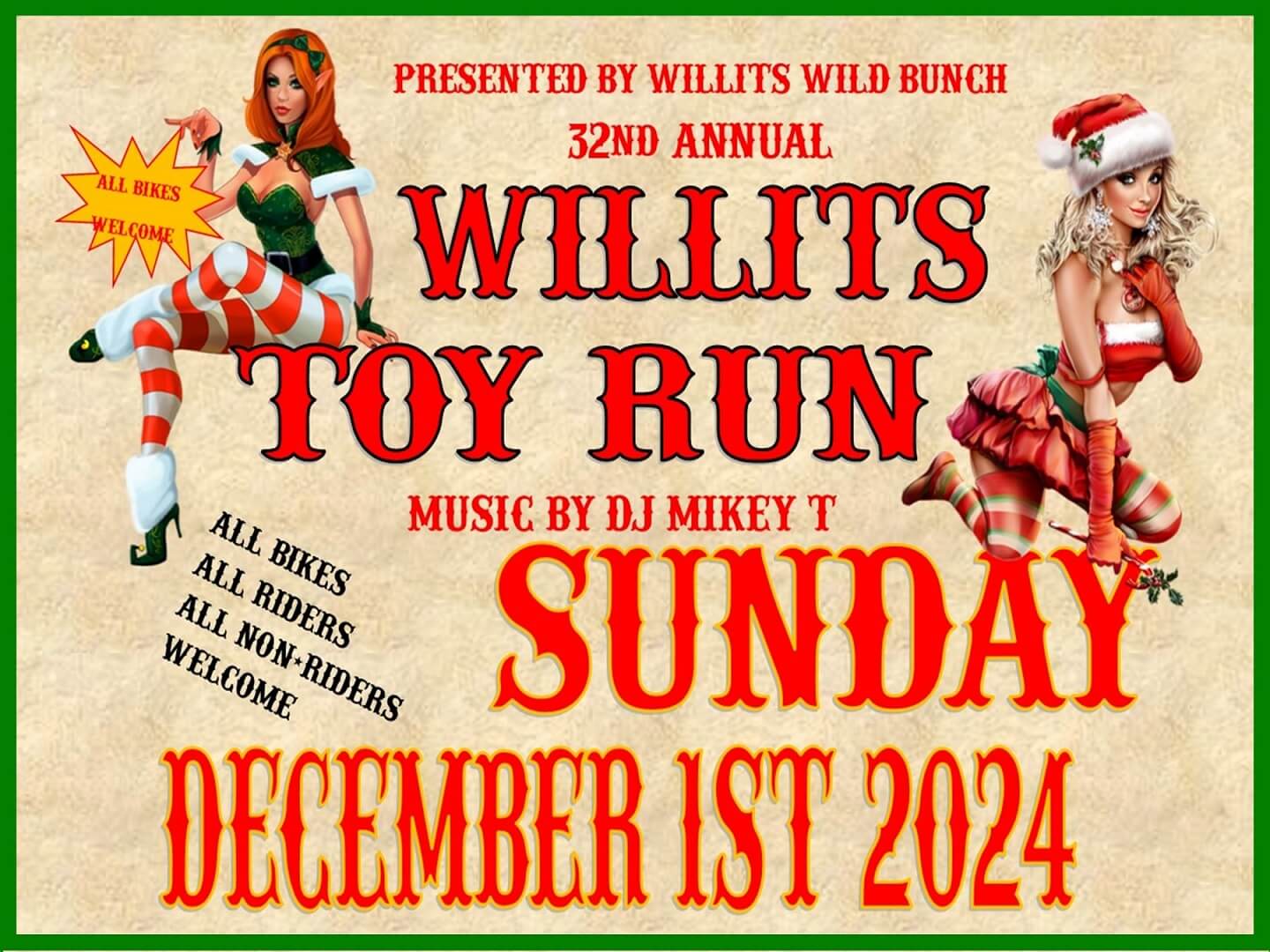 Willits Toy Run 2024 Featured Image